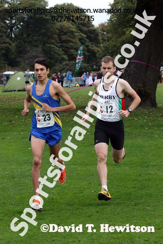 Senior mens Northern Cross Country Relays, Graves Park, Sheffield. Photo: David T. Hewitson/Sports for All Pics